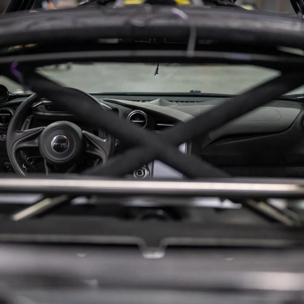 Titanium M3P 4 Point Harness Bar - front view