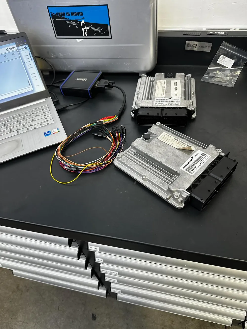 Professional ECU and TCU tuning services at Mega 3 Performance for McLaren, Mercedes-AMG, and Ferrari vehicles